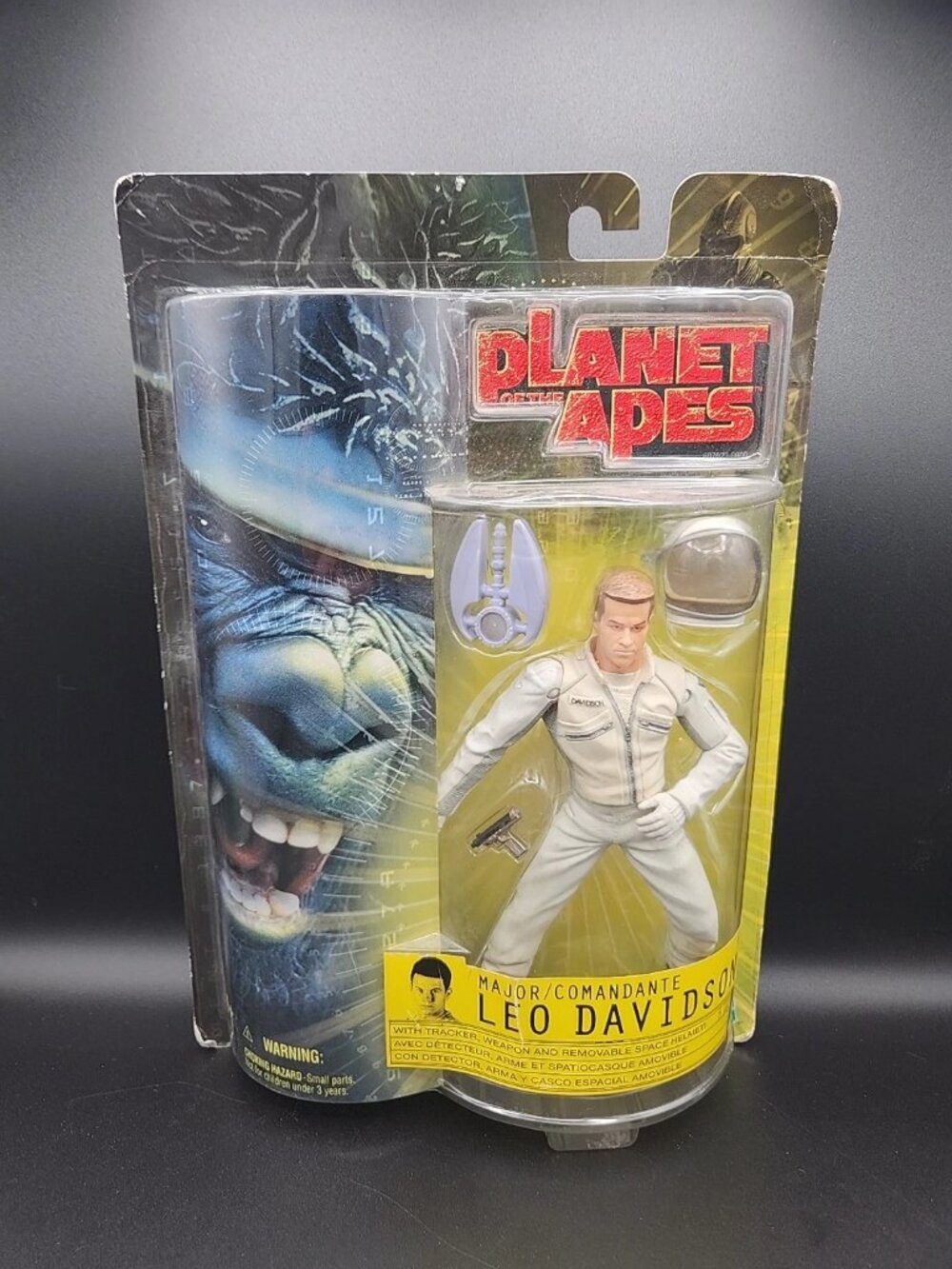 Planet of the Apes Major Leo Davidson Action Figure (2001 Hasbro) – New Sealed